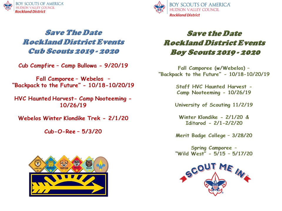 Rockland District Events